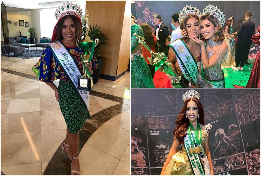 Chica guna gana el título 'Miss Petite Mesoamérica Internacional' en El